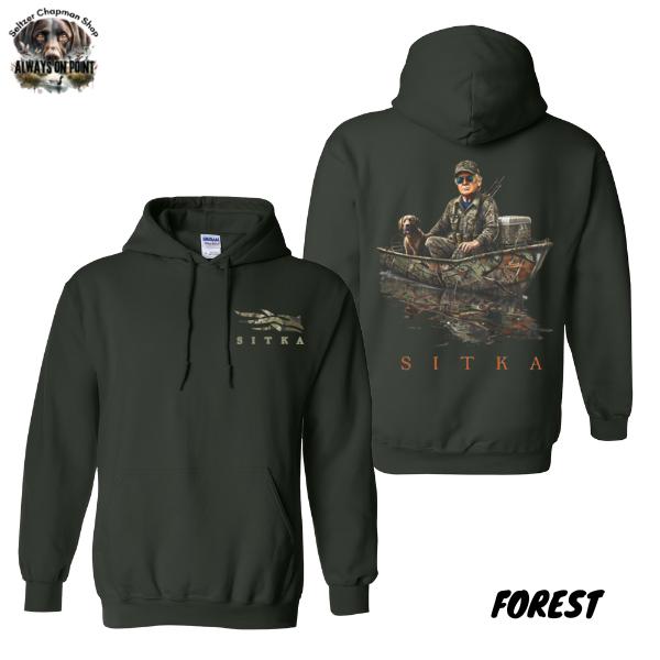 #Sitka Hunting Hoodie â€“ Camo 2-Sided Design â€“ Durable & Stylish Outdoor Pullover for Men and Women â€“ Perfect for Hunting, Adventures, and Everyday Wear â€“ Team BDK