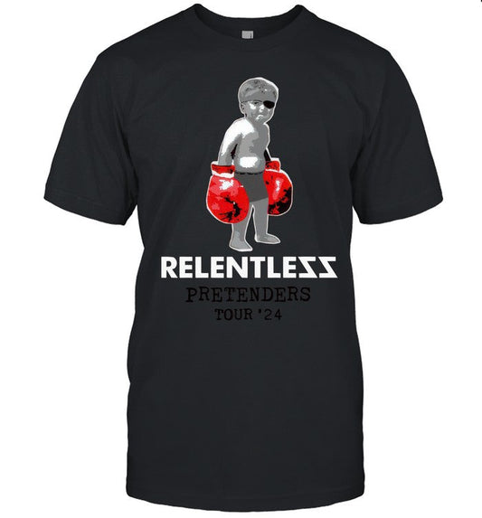 2025 Limited The Pretenders Relentless Red Tour T Shirt