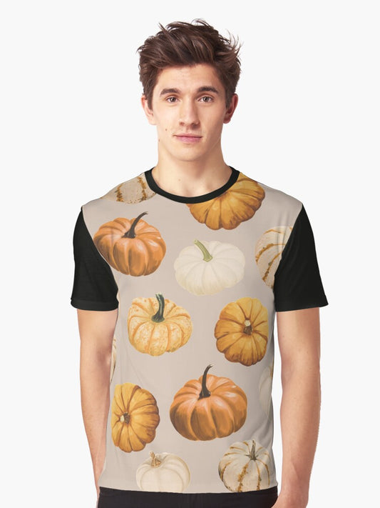 Autumn Pumpkins Graphic T-Shirt