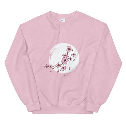 Cherry blossom moon Unisex Sweatshirt, anime sweatshirt, kawaii clothing, aesthetic sweatshirt, cherry blossom, japan sweatshirt