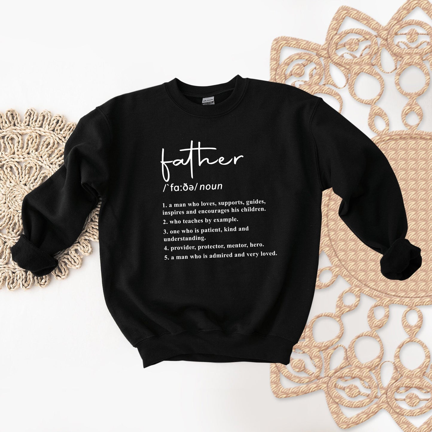 Father Sweatshirt, New Dad Sweatshirt, Super Dad Sweatshirt, Father Son Sweatshirt, Father Est 2022 Gift, Fathers day, Superhero Dad Sweater