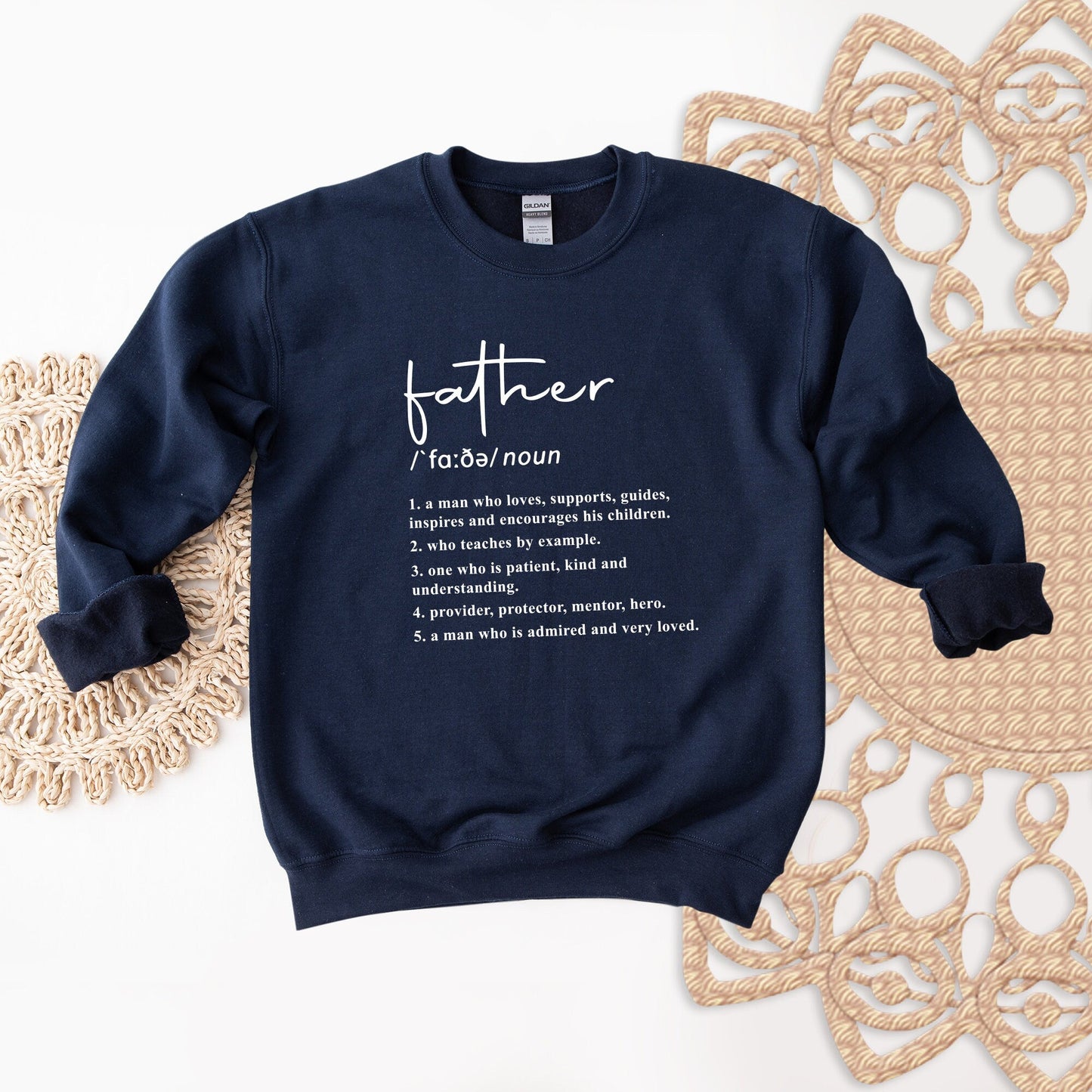 Father Sweatshirt, New Dad Sweatshirt, Super Dad Sweatshirt, Father Son Sweatshirt, Father Est 2022 Gift, Fathers day, Superhero Dad Sweater