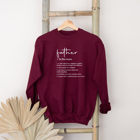 Father Sweatshirt, New Dad Sweatshirt, Super Dad Sweatshirt, Father Son Sweatshirt, Father Est 2022 Gift, Fathers day, Superhero Dad Sweater