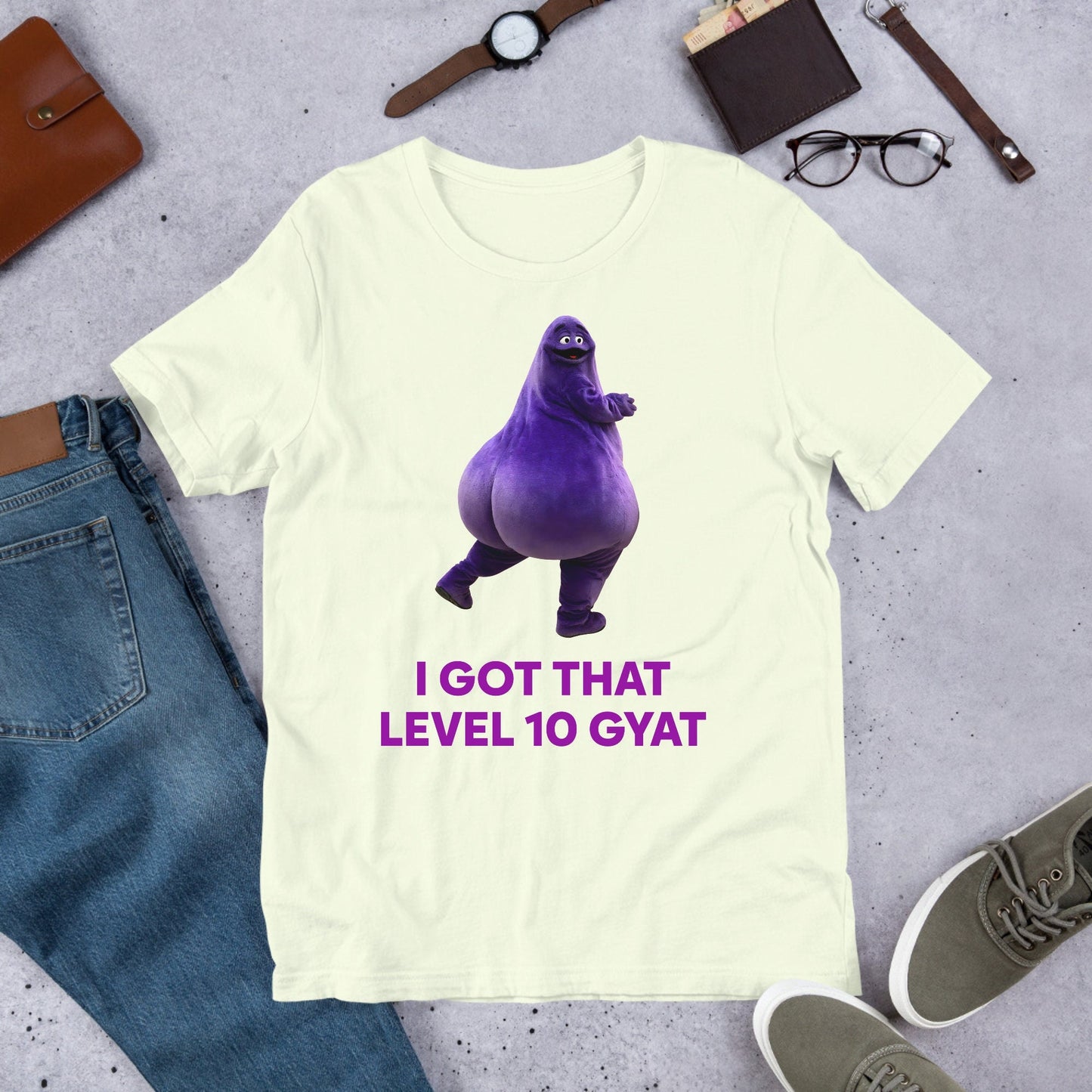 I Got That Level 10 Gyat, Gyatt Meme, Funny Meme Shirt, Ironic Shirt, Shirt Joke Gift, Oddly Specific, Unhinged Shirt, Cursed