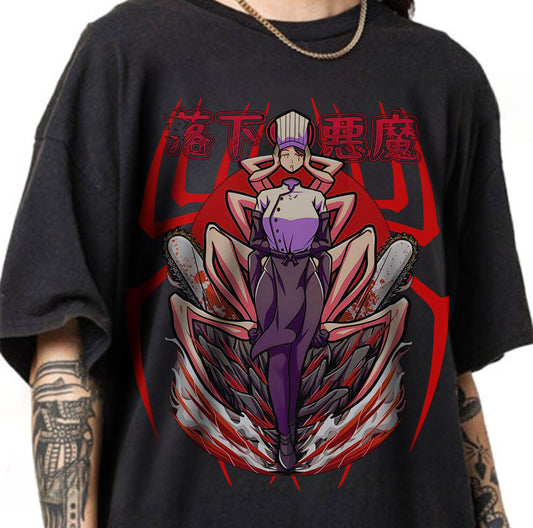 Anime T-Shirt, Comfort Colors Shirt, Graphic Anime Tee, Retro T-shirt, Manga Anime Shirt, Vintage Apparel, Gift for Him, Anime Sweatshirt