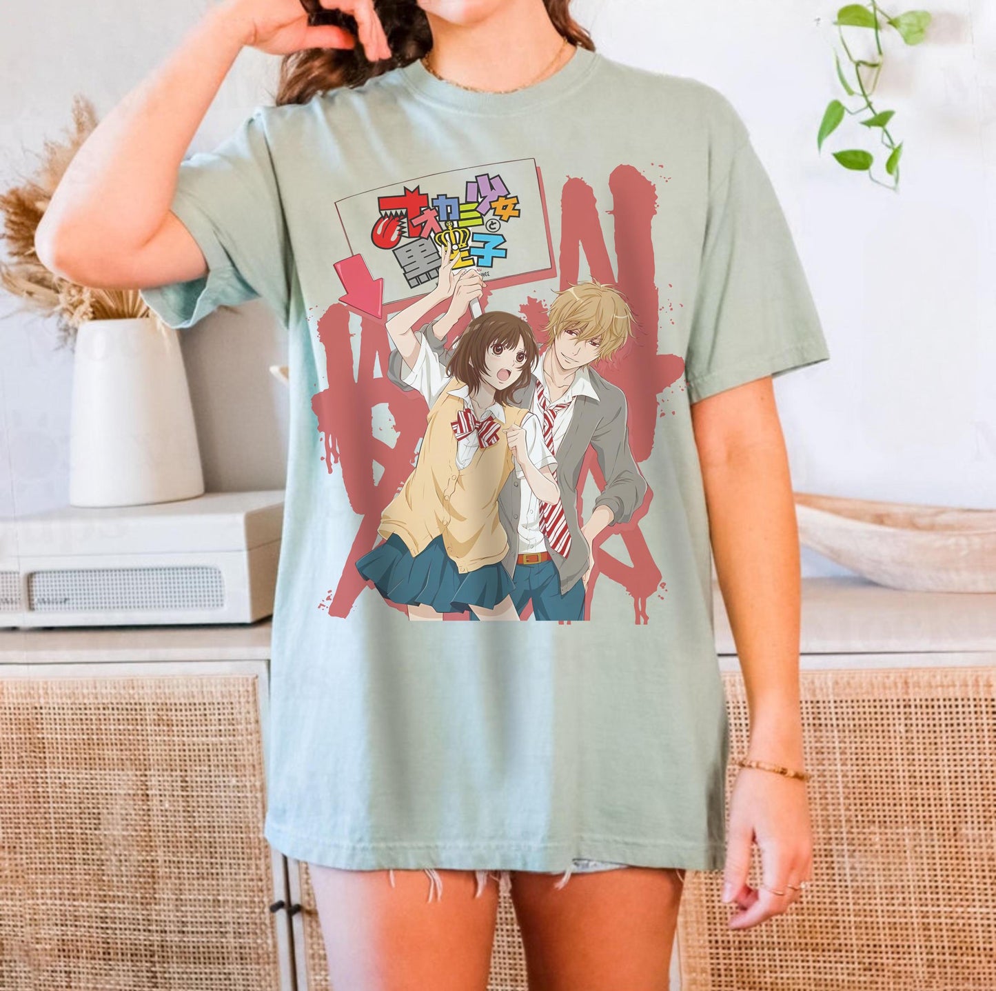Anime T-shirt, Aesthetic Anime, Unisex Shirt, Japanese Streetwear, Cool Anime Shirt, Anime lover gift, Manga Anime Shirt, Anime Otaku Shirt