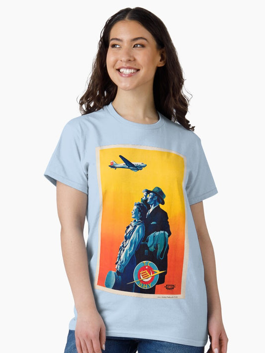 TCDHY retro poster Classic T-Shirt Style001