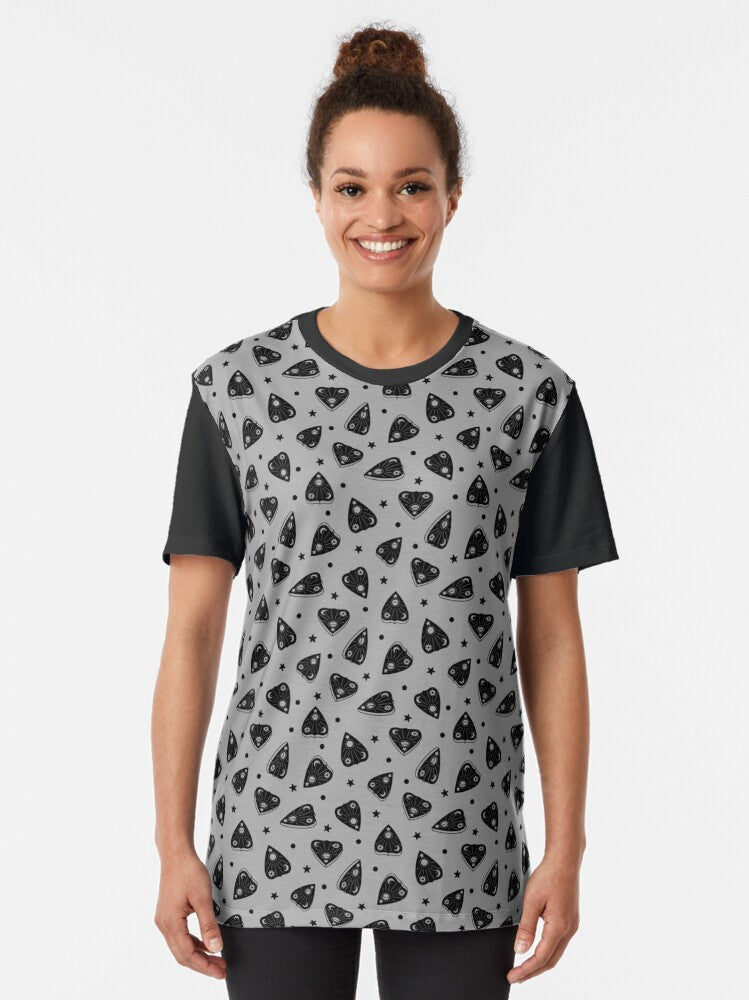 Planchette Panic Grey Graphic T-Shirt
