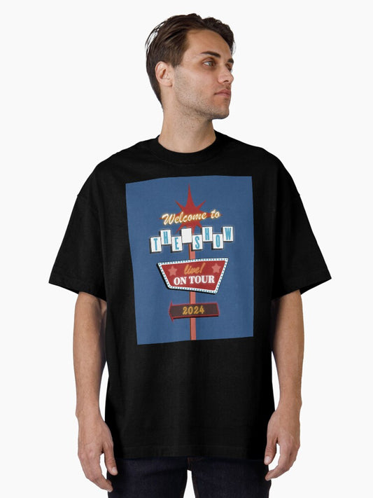 the show niall horan poster tour 2024 Oversized T-Shirt