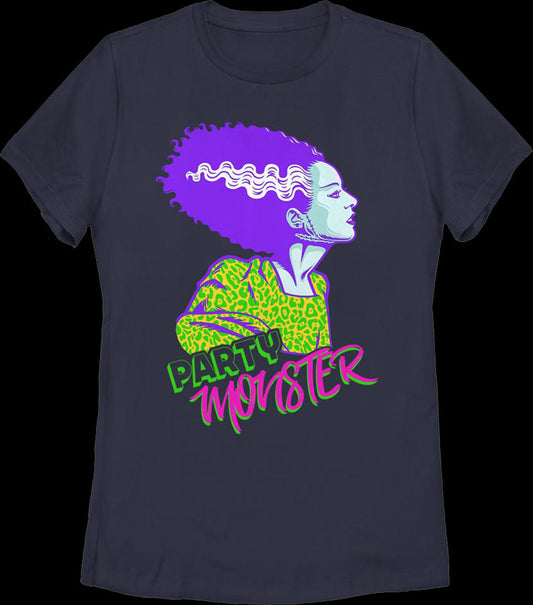 Womens Party Monster Bride Of Frankenstein Shirt